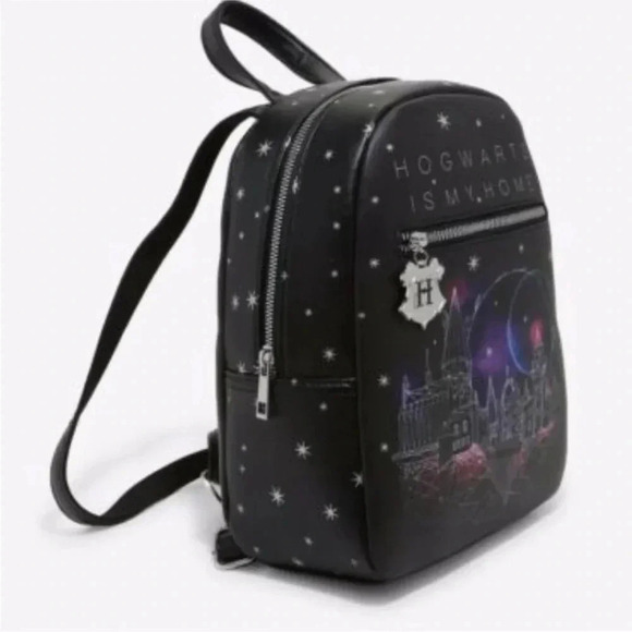 Harry Potter Hogwarts Is My Home Mini Backpack Bag - Picture 2 of 7